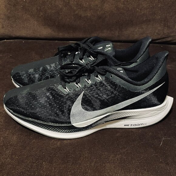 NEW Nike Womens Zoom Pegasus Turbo 2 AT8242-001 Black Gunsmoke 9 US 40.5 EUR - Picture 5 of 12